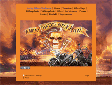 Tablet Screenshot of harley-bikers-neckartal.de